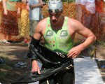 Olympic Triathlon - 2007 - Year, when it was over 30th. (C) in the shade and a block of ice should the price of gold. I almost 1.000 m was crazy hot. Second consecutive win...