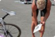 Olympic Triathlon - 2007 - Jahr, als es mehr als 30 war. (C) in Schatten und ein Block des Eises...