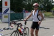 Olympic Triathlon - 2007 - Jahr, als es mehr als 30 war. (C) in Schatten und ein Block des Eises...