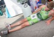 Olympic Triathlon - 2007 - Jahr, als es mehr als 30 war. (C) in Schatten und ein Block des Eises...