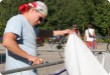 Olympic Triathlon - 2007 - Jahr, als es mehr als 30 war. (C) in Schatten und ein Block des Eises...