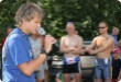 Olympic Triathlon - 2007 - Year, when it was over 30th. (C) in the shade and a block of ice...