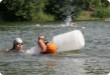 Olympic Triathlon - 2007 - Jahr, als es mehr als 30 war. (C) in Schatten und ein Block des Eises...