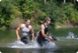 Krušnoman MTB Triathlon - 2009 - Zum ersten Mal ein Mountainbike und fast doppelt die Mitarbeit der Konkurrenten. Mountainbike Holt. Zkracovali...