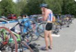 Olympic Triathlon - 2007 - Jahr, als es mehr als 30 war. (C) in Schatten und ein Block des Eises...